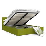 Molarem Home Tapecirani krevet RINO 140*200 zelena tkanina | shoptok.hr