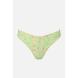 Trendyol Multicolored Crispy Floral Print Bikini Bottoms Cene
