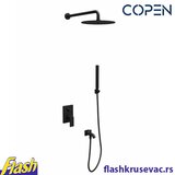  Ugradna slavina sa tuš setom MAT CRNA - COPEN - C-01-116MB | Eponuda.com