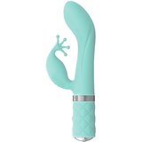 Pillow Talk Kinky - vibrator G-točke s dvije točke na baterije (tirkizna) | shoptok.hr