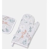 Sinsay Kuhinjska rukavica i podmetač s cvjetovima 2 pack | shoptok.hr
