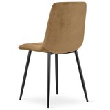 KARA stolica - smeđi baršun / crne noge x 3 | shoptok.hr