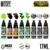 Green Stuff World Paint Set - Ancestral Machines | Set Akrilnih Boja x8 | Eponuda.com