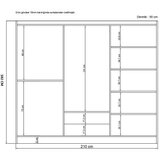 Hanah home ormar Inci 1806 White | ePonuda.com