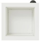  Vrtna posuda za sadnju s LED svjetlom Bijela 30 x 30 x 30 cm - Bijela 30 x 30 x 30 cm 1 | shoptok.hr