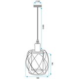 Toolight lampa viseća APP1129-1CP | shoptok.hr