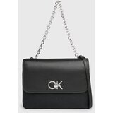 Calvin Klein Handbag Women / Girl Black Jacquard Mono | Shoptok.si