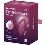 Satisfyer Tap & Climax 1 Red | Shoptok.si