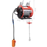 vidaXL Električni vitel za oder 800 kg 230 V | Shoptok.si