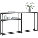  Konzolni stol siva boja hrasta 145x22,5x75 cm konstruirano drvo | Eponuda.ba
