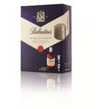 Ballantines viski 0.7l Gift Box 2 glasses cene