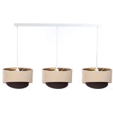  Luster na sajli GALAXY 3xE27/60W/230V bež/smeđa/zlatna | Eponuda.com