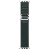 GS - woven nylon strap for Apple Watch 42/44/45/49mm green