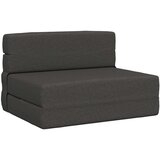  Preklopni madrac za sofu Tamnosiva 100 x 80 x 60 cm Tkanina | shoptok.hr