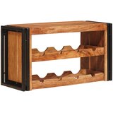  Stalak za vino Smeđa 80 x 45 x 33 cm Čvrsto drvo akacije | shoptok.hr