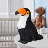 Plišana igračka Tukan 20cm - crno/bijeli | shoptok.hr
