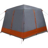  Kabinski šotor s streho Siva in oranžna 333 x 317 x 194 cm, (5000091097) | Shoptok.si