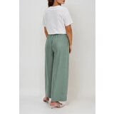 Marisse Olive Creased Trousers | ePonuda.com