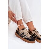 Boto Women's Sneakers From Eco Leather Leopard Black Satylies | shoptok.hr
