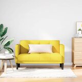  Dvosjed žute boje 111 cm tkanina | shoptok.hr