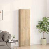 Ormarić Ormar za predsoblje boja hrasta 55x25x189 cm konstruirano drvo | shoptok.hr