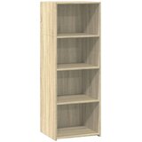  Visoka komoda boja hrasta sonome 45x41x124 cm konstruirano drvo | shoptok.hr