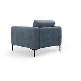 Micadoni Tamno plava fotelja Bemy – | shoptok.hr