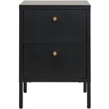 House Nordic Crni metalni noćni ormarić Dalby – | shoptok.hr