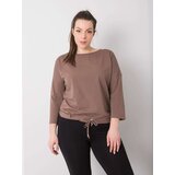 BASIC Feel Good Blouse-RV-BZ-6294.06P-brown | Shoptok.si