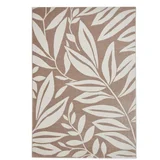 Catherine Lansfield Svetlo rjava preproga 120x170 cm Sorral Leaves –