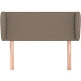  Vzglavje z ušesi taupe 93x23x78/88 cm blago, (20737258) | Shoptok.si