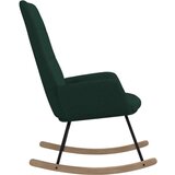  Gugalni stol temno zeleno blago, (20939402) | Shoptok.si