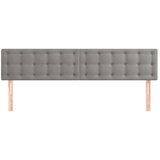 Uzglavlja 2 kom svjetlosiva 80x5x78/88 cm baršunasta | shoptok.hr