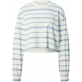 Ragwear Sweater majica 'PEPIENA' sivkasto plava / žuta / prljavo bijela