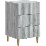 vidaXL Noćni ormar Siva sonoma 43 x 41 x 66 5 cm Konstruirano drvo - Siva sonoma | shoptok.hr
