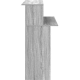  Recepcijski stol 100x50x103,5 cm od konstruiranog drva Siva | shoptok.hr
