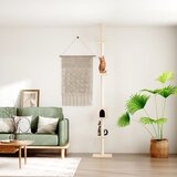 vidaXL Penjalica za mačke od poda do stropa krem 250 5 - 276 5 cm Cijene
