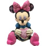 Jim Shore figura Minnie Mouse with Heart Mini Figure Cene