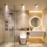 Brilagi Plafonsko svetlo za kupatilo FORIS LED/9W/230V prečnik 9 cm zlatno IP44 | Eponuda.com