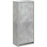 vidaXL Lavabo - Umivaonik s policom za zid Betonska siva 35 x 20 x 81 cm - Betonska siva | shoptok.hr