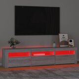 TV ormarić s LED svjetlima boja hrasta sonome 180x35x40 cm | shoptok.hr