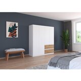 Rauch Möbel omara s klasičnimi vrati, bela, hrast artisan | Shoptok.si