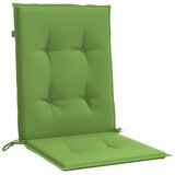  Jastuci za stolice 2 kom prošarano zeleni 100x50x4 cm tkanina | shoptok.hr