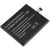 AVIZAR Li-Polymer baterija 2900mAh za pametni telefon, združljiv z Alcatel OT-5025 3.8V, Črna, (5000070706) | Shoptok.si