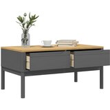  Stolić za kavu FLORO voštano sivi 99x55,5x45 cm od borovine | shoptok.hr