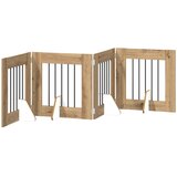  Vrata za pse s postoljem 4 pcs Hrast artisan 60 x 60 cm | shoptok.hr