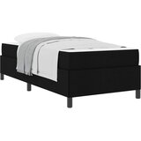  Krevet s opruga kutije Crna 90 x 200 cm tkanina | shoptok.hr