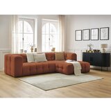 Bobochic Paris Opečnato oranžna kotna sedežna garnitura Cloud – | Shoptok.si