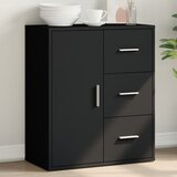 vidaXL Komoda crna 60 x 31 x 70 cm od konstruiranog drva Cijene