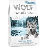 Wolf of Wilderness Junior "Blue River" - piščanec proste reje in losos - 5 x 1 kg Cene